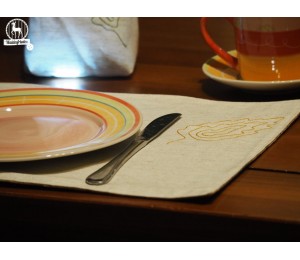 Stickserie - Herbstblätter Line Art